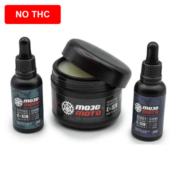 Bundle of 2 CBD Oils & Intense Heat CBD Muscle Balm